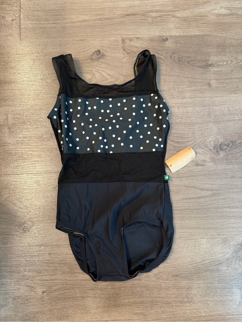 Polka dot mesh Luckyleo